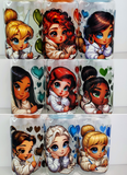 Bella's Little Princess glass cups