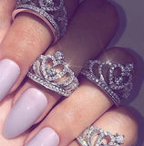 Woman's Queen crown Ring