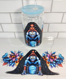 zodiac sign girls glass cup