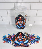 zodiac sign girls glass cup