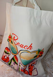 Beach Babe tote Bag