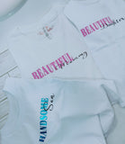 Beautiful Mommy, Daughter and Handsome son matching t-shirts