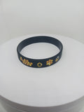 Honey bee wristbands white / yellow/ black