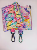 Butterflies and Unicorn Coin pouches