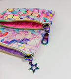 Butterflies and Unicorn Coin pouches