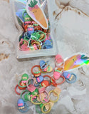 Hair Tie/ Band with Fruit and Flowers