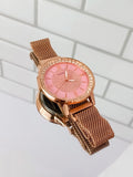 Women's luxury watch Rose gold, fit any wrist