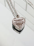 Heart Urn Necklace