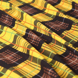 Long sleeve yellow matching mommy and me dress