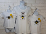 Queen Bee & Honey Bee T-shirts