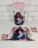 zodiac sign girls glass cup