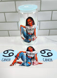Zodiac Girls Glass Cups B NEW