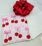 Paris and Cherry Valentine makeup bags