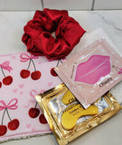 Paris and Cherry Valentine makeup bags