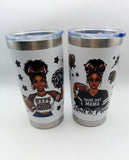 Mama Football Tumbler