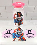 Zodiac Girls Glass Cups B NEW