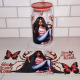 zodiac sign girls glass cup