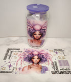 Zodiac Pink and Purple Cups