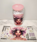 Zodiac Pink and Purple Cups