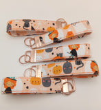 Pink Halloween Keychain