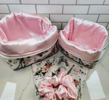 Paris and Cherry Valentine makeup bags