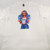 Zodiac White Girl Tshirts