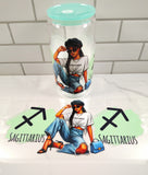 Zodiac Girls Glass Cups B NEW