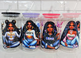 zodiac sign girls glass cup