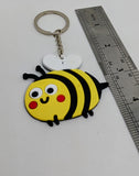 Honey bee key chain