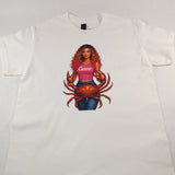 Zodiac White Girl Tshirts