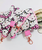 Pink coin pouch