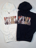 Football Mama Hoodies Black or White