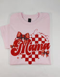 Mama and Mini heart T shirts
