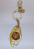 Zodiac Metal Keychain