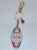 Zodiac Metal Keychain