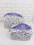 Floral Quilted Makeup Toiletry box bags