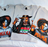 Mama and Dad Halloween matching t shirt