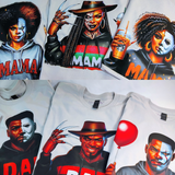 Mama and Dad Halloween matching t shirt