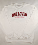 Matching One Loved Mama and Mini Valentine sweatshirts
