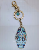 Zodiac Metal Keychain