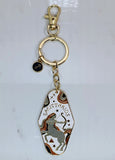 Zodiac Metal Keychain