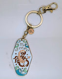 Zodiac Metal Keychain