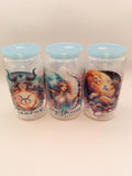 Zodiac Green and Blue cups